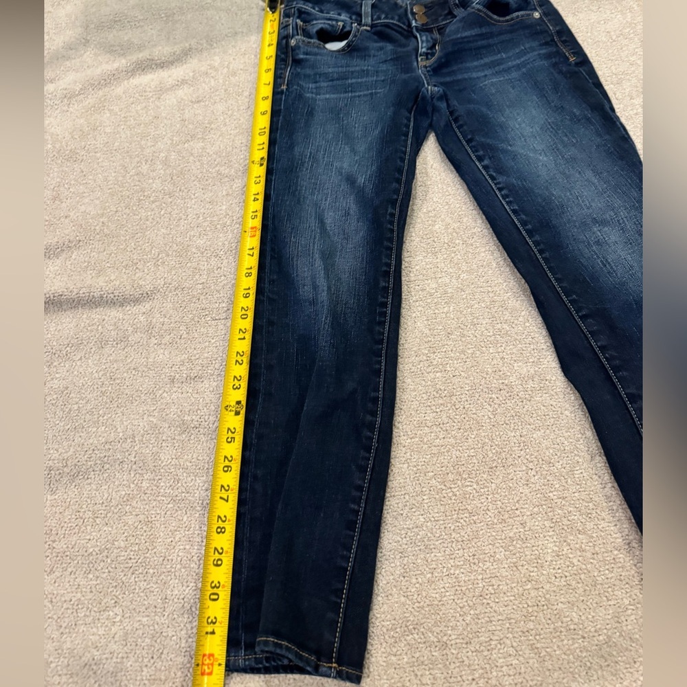 American Eagle Outfitters Women's‎ Stretch Denim Jeans Minimalist - Picture 3 of 5
